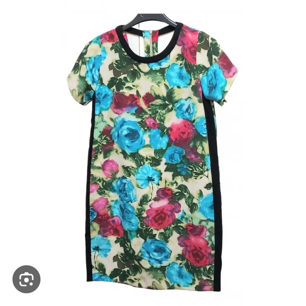 SANDRO Mini Floral Print Dress Sz 4